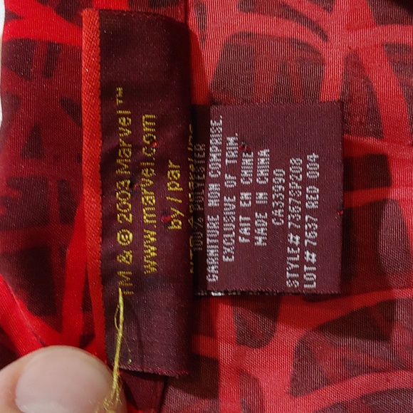 Vintage 2003 Marvel Spiderman Hawaiian Shirt - Picture 4 of 6